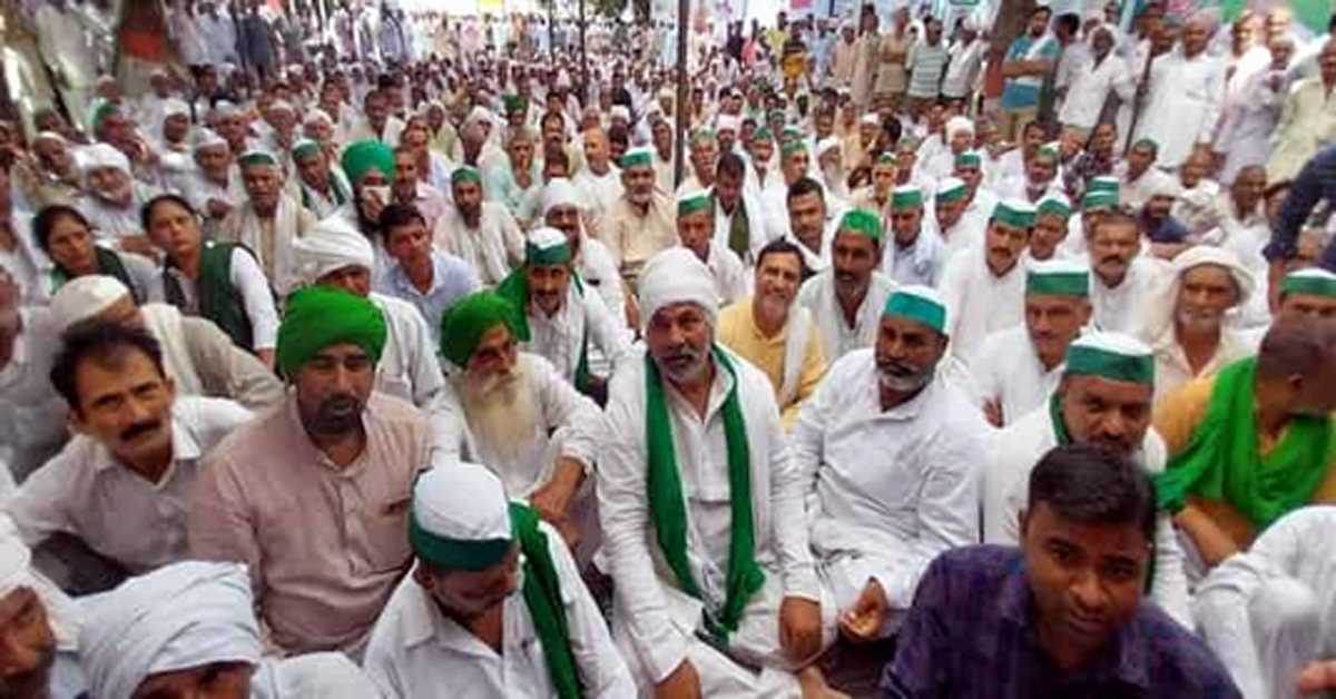 बकाया भुगतान होने तक जारी रहेगा भाकियू धरना प्रदर्शन : राकेश टिकैत